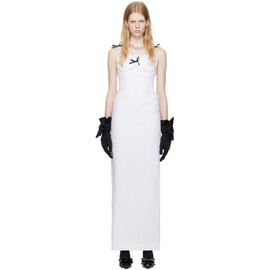 슈슈통 SHUSHU/TONG White Corset Maxi Dress 231901F055013