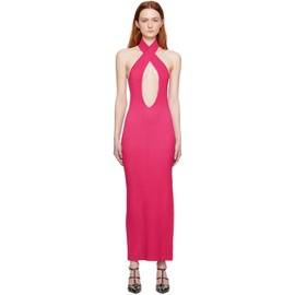 미스비헤이브 MISBHV Pink Cutout Maxi Dress 231937F055002