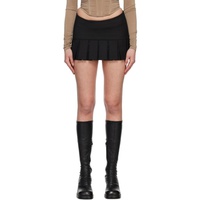 미스비헤이브 MISBHV Black Trinity School Miniskirt 231937F090003