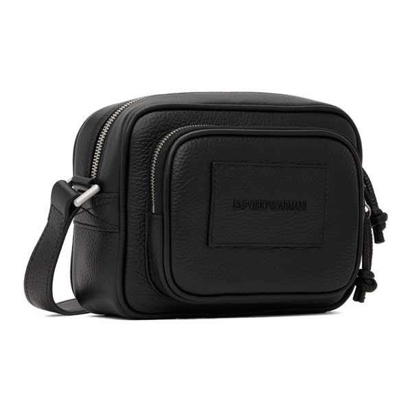  Emporio Armani Black Crossbody Bag 231951M170000