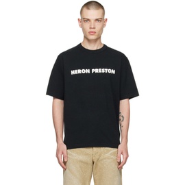 헤론 프레스톤 Heron Preston Black This Is Not T-Shirt 231967M213023