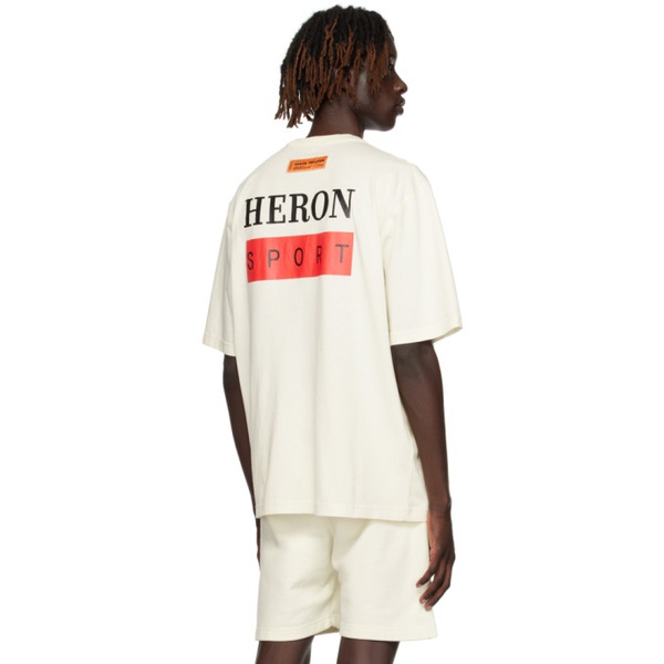  헤론 프레스톤 Heron Preston 오프화이트 Off-White Bonded T-Shirt 231967M213024