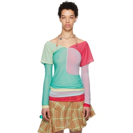 키코 코스타디노브 Kiko Kostadinov Multicolor Mora Long Sleeve T-Shirt 231985F110005
