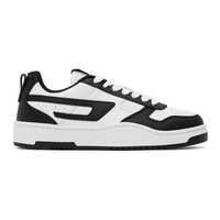 디젤 Diesel White & Black S-Ukiyo V2 Low Sneakers 232001M237015