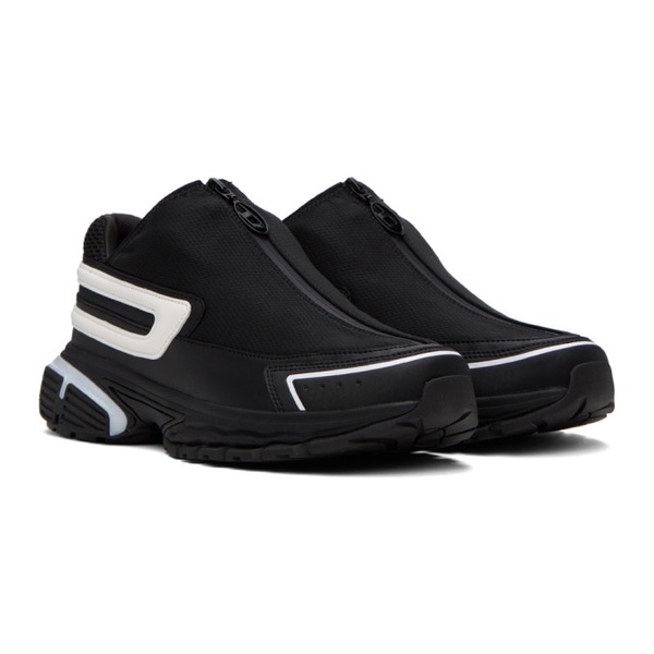 디젤 디젤 Diesel Black & White S-Serendipity Pro-X1 Zip X Sneakers 232001M237019