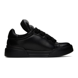 Dolce&Gabbana Black Mega Skate Sneakers 232003M237041