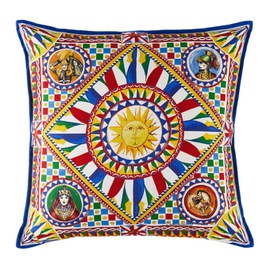 Dolce&Gabbana Multicolor Small Carretto Sun Cushion 232003M625005