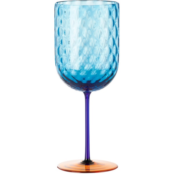  Dolce&Gabbana Blue Carretto Red Wine Glass 232003M800003