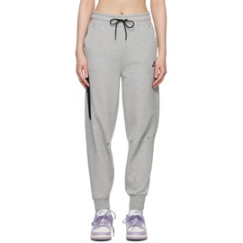 Nike Gray Sportswear Tech Lounge Pants 232011F086003