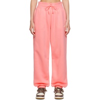 Nike Pink Oversized Lounge Pants 232011F086009