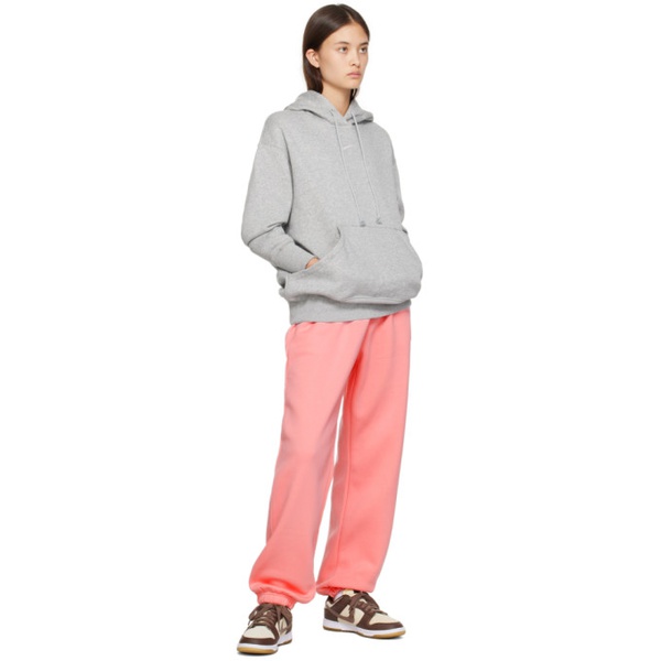 나이키 Nike Pink Oversized Lounge Pants 232011F086009