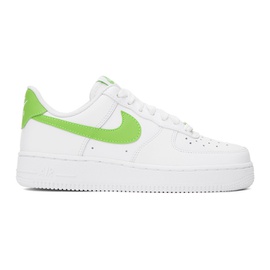 Nike White Air Force 1 07 Sneakers 232011F128009