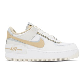 Nike White Air Force 1 Shadow Sneakers 232011F128016