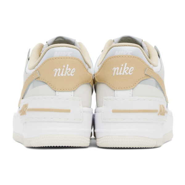 나이키 Nike White Air Force 1 Shadow Sneakers 232011F128016