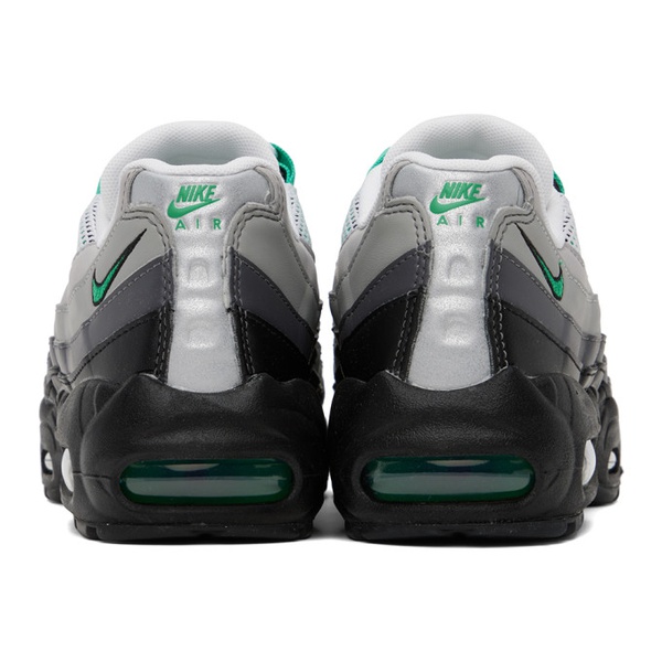 나이키 Nike Gray & Green Air Max 95 Sneakers 232011F128059