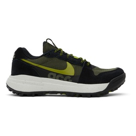 Nike Black & Green ACG Lowcate Sneakers 232011F128074