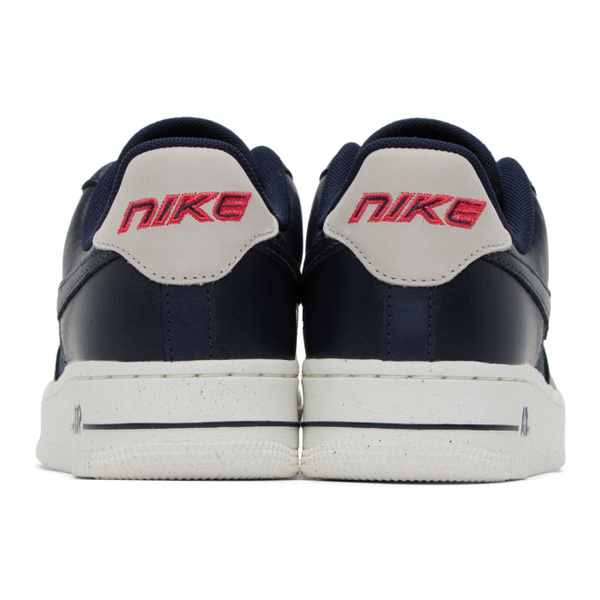 나이키 Nike Navy Air Force 1 07 Sneakers 232011F128100
