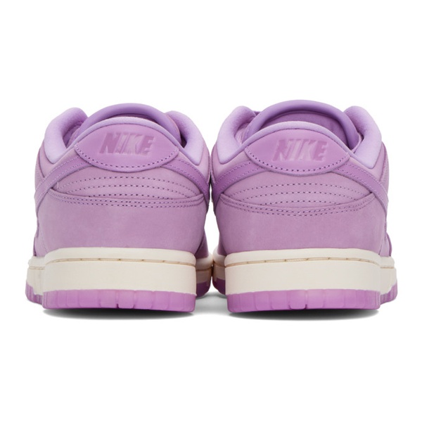 나이키 Nike Purple Dunk Low Sneakers 232011F128103