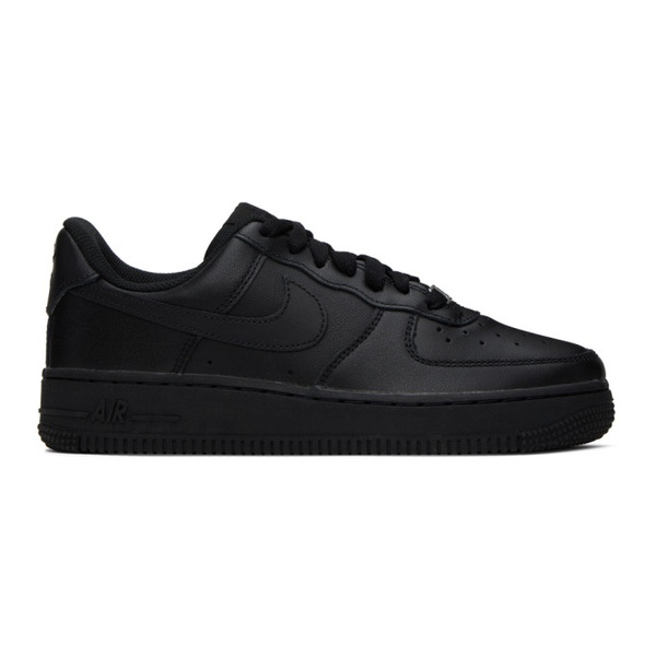 나이키 Nike Black Air Force 1 07 Sneakers 232011F128112