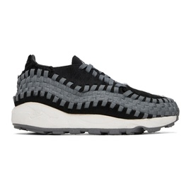 Nike Gray & Black Footscape Sneakers 232011F128119