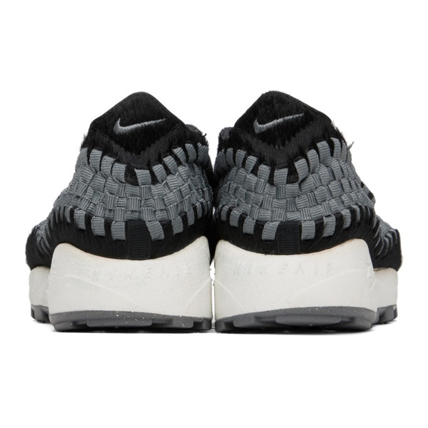 나이키 Nike Gray & Black Footscape Sneakers 232011F128119