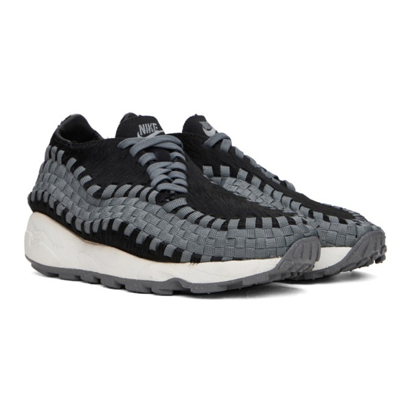 나이키 Nike Gray & Black Footscape Sneakers 232011F128119
