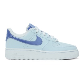 Nike Blue Air Force 1 07 Sneakers 232011F128128