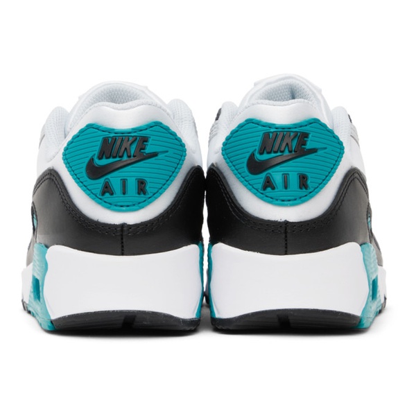 나이키 Nike Gray & Blue Air Max 90 Sneakers 232011F128132