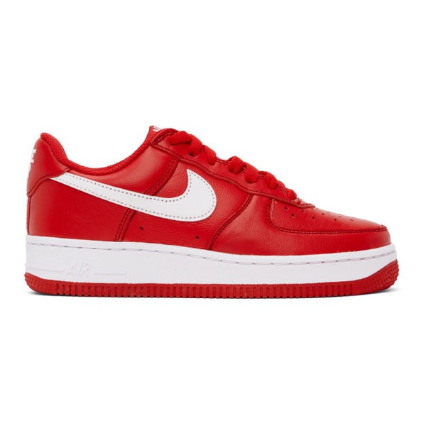 나이키 Nike Red Air Force 1 Low R에트로 ETRO Sneakers 232011F128154