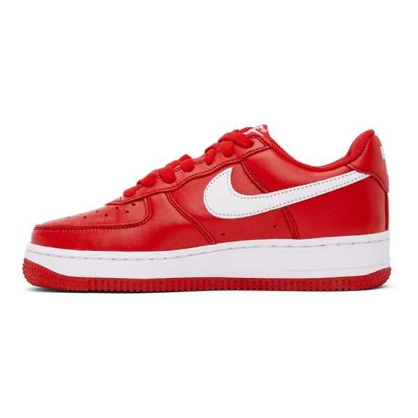 나이키 Nike Red Air Force 1 Low R에트로 ETRO Sneakers 232011F128154
