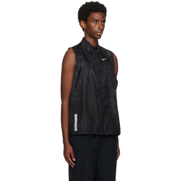 나이키 Nike Black Packable Repel Vest 232011M185003