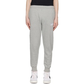 Nike Gray Sportswear Club Lounge Pants 232011M190004