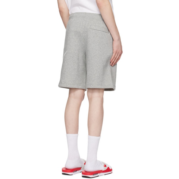 나이키 Nike Gray Sportswear Club Shorts 232011M193019