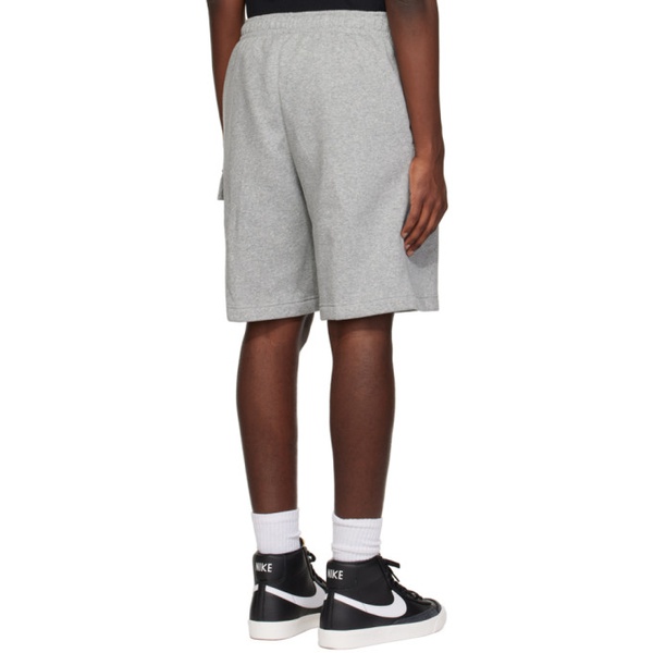 나이키 Nike Gray Cargo Shorts 232011M193021