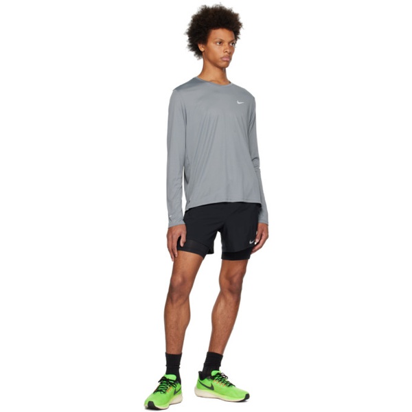 나이키 Nike Black Stride Shorts 232011M193035