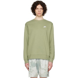 Nike Green Sportswear Club Sweatshirt 232011M201002