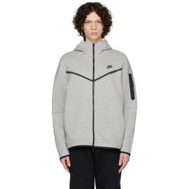 Nike Gray Sportswear Tech Hoodie 232011M202014