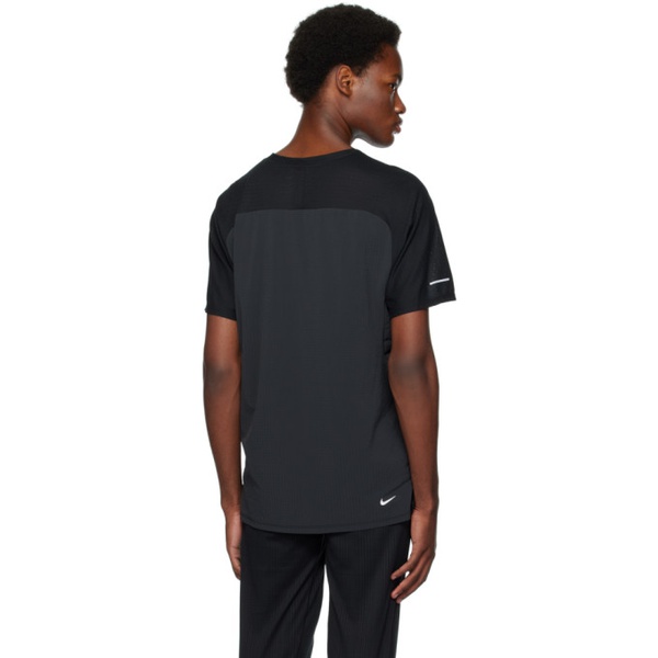 나이키 Nike Black Bonded T-Shirt 232011M213038