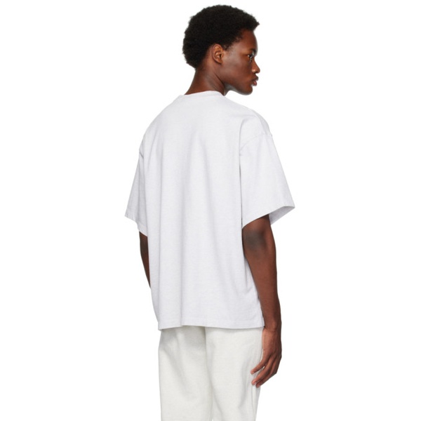 나이키 Nike Gray Solo Swoosh T-Shirt 232011M213053