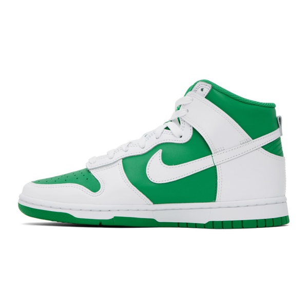 나이키 Nike Green & White Dunk High R에트로 ETRO Sneakers 232011M236001