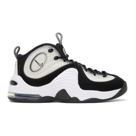 Nike Black & White Air Penny II Sneakers 232011M236004