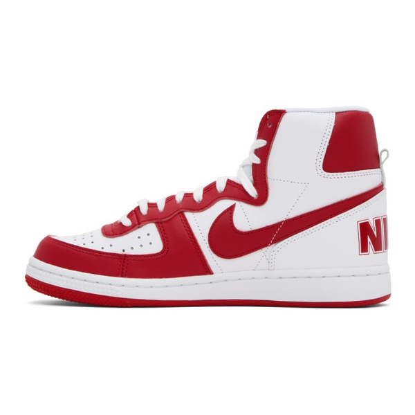 나이키 Nike Red & White Terminator Sneakers 232011M237036