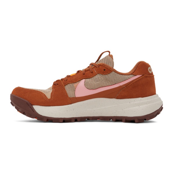 나이키 Nike Beige & Orange ACG Lowcate Sneakers 232011M237054