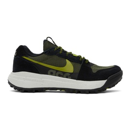 Nike Black & Green ACG Lowcate Sneakers 232011M237055