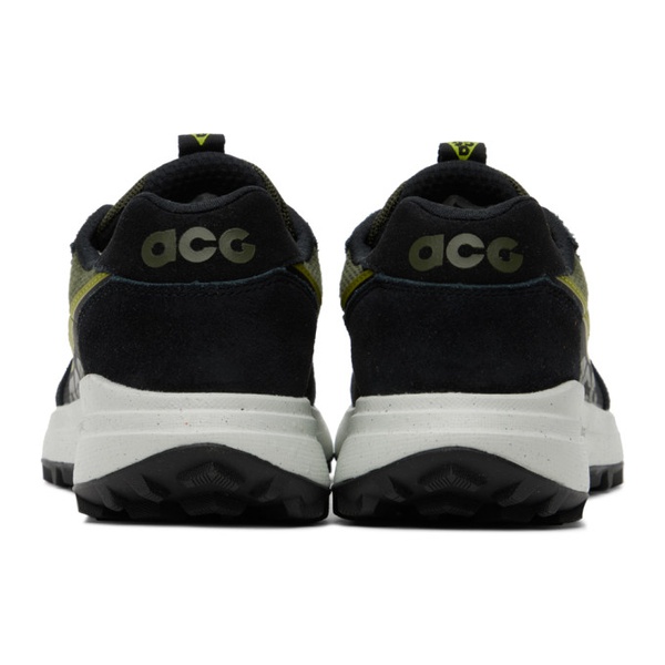 나이키 Nike Black & Green ACG Lowcate Sneakers 232011M237055