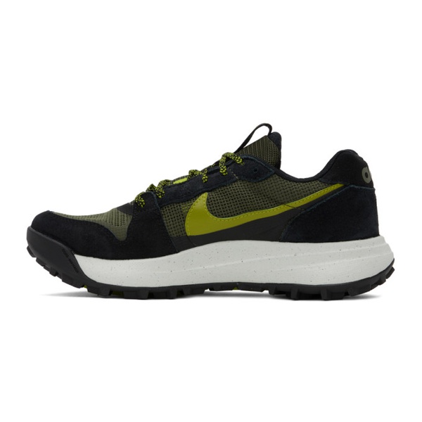나이키 Nike Black & Green ACG Lowcate Sneakers 232011M237055