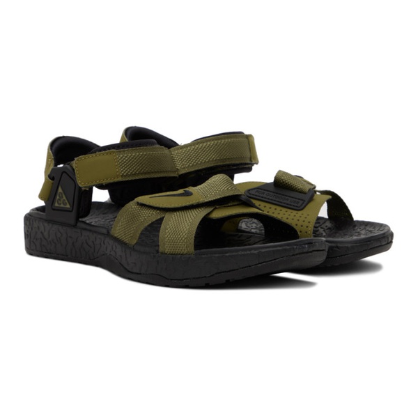 나이키 Nike Khaki Air Deschutz+ Sandals 232011M237057