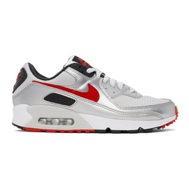 Nike Gray Air Max 90 Sneakers 232011M237095