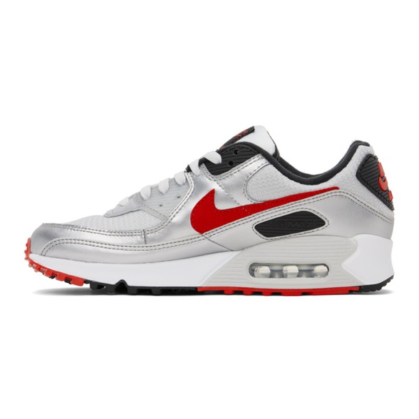나이키 Nike Gray Air Max 90 Sneakers 232011M237095