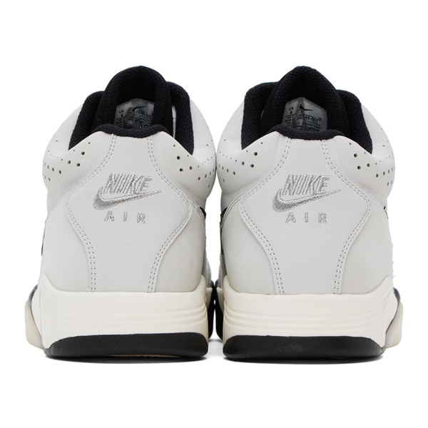 나이키 Nike Gray Air Flight Lite Mid Sneakers 232011M237112